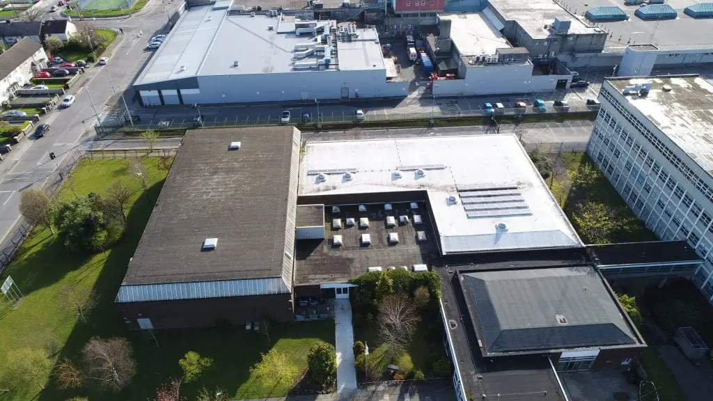 Photo of the Coolock Library, Dublin IKO Carrara system