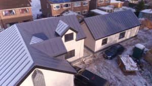 Photo of the completed Goosecroft Lane, Northallerton – IKO Armourplan PSG roofing system