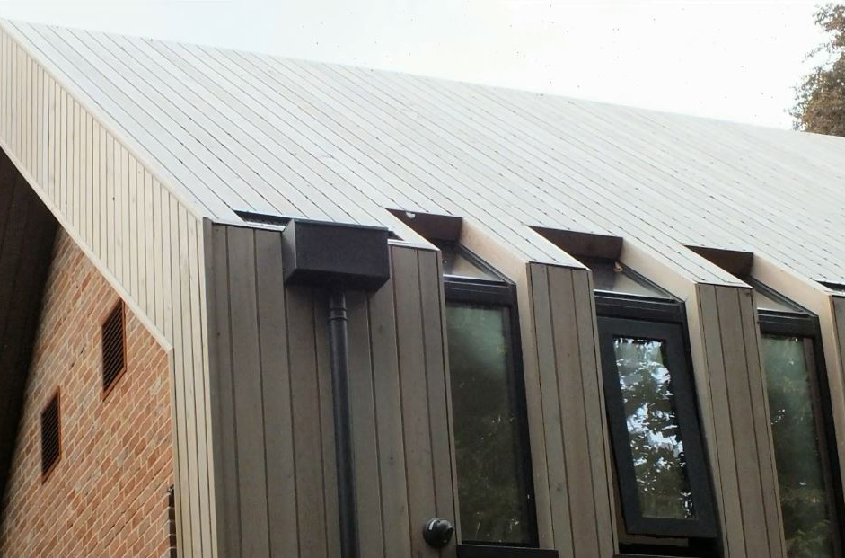 Photo of the completed Tanglewood, Cambridge IKO Armourplan single ply roofing system