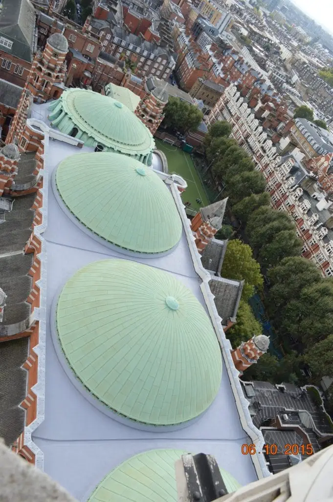 Photo of the Westminster Cathedral, London IKO Permaphalt system