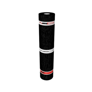 3D render image of an IKO Carrara roofing membrane roll