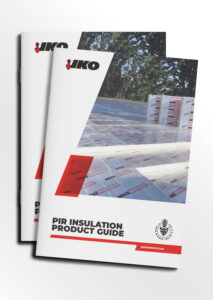 Mock-up of the IKO enertherm PIR Insulation Guide front cover