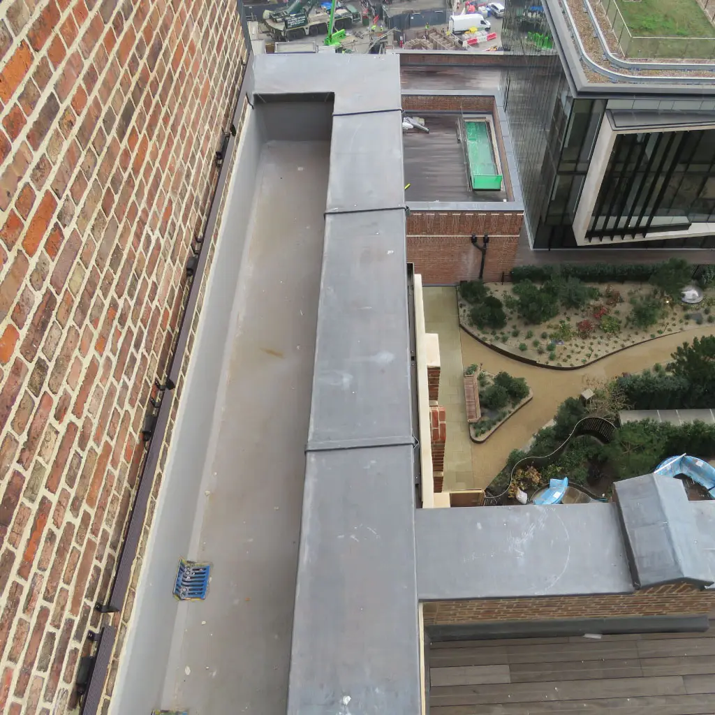 Photograph of the detailing at Battersea Power Station