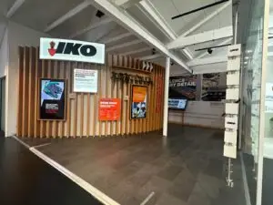 Photo of the IKO PLC (UK) dedicated area at The Building Centre in London