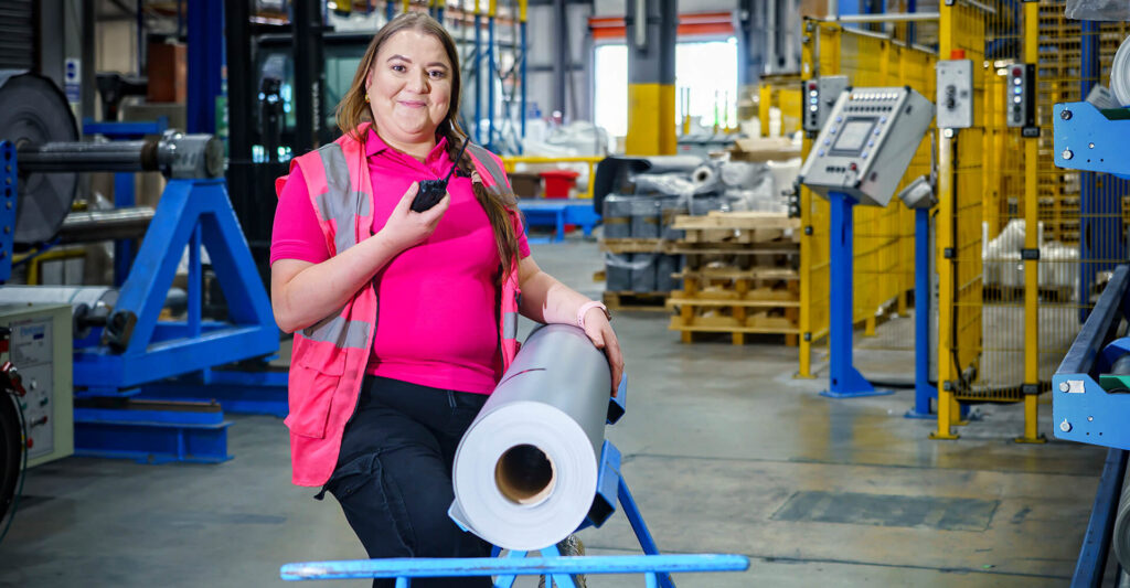 Photo of Angelika Wrobel taken for our Women in Manufacturing article
