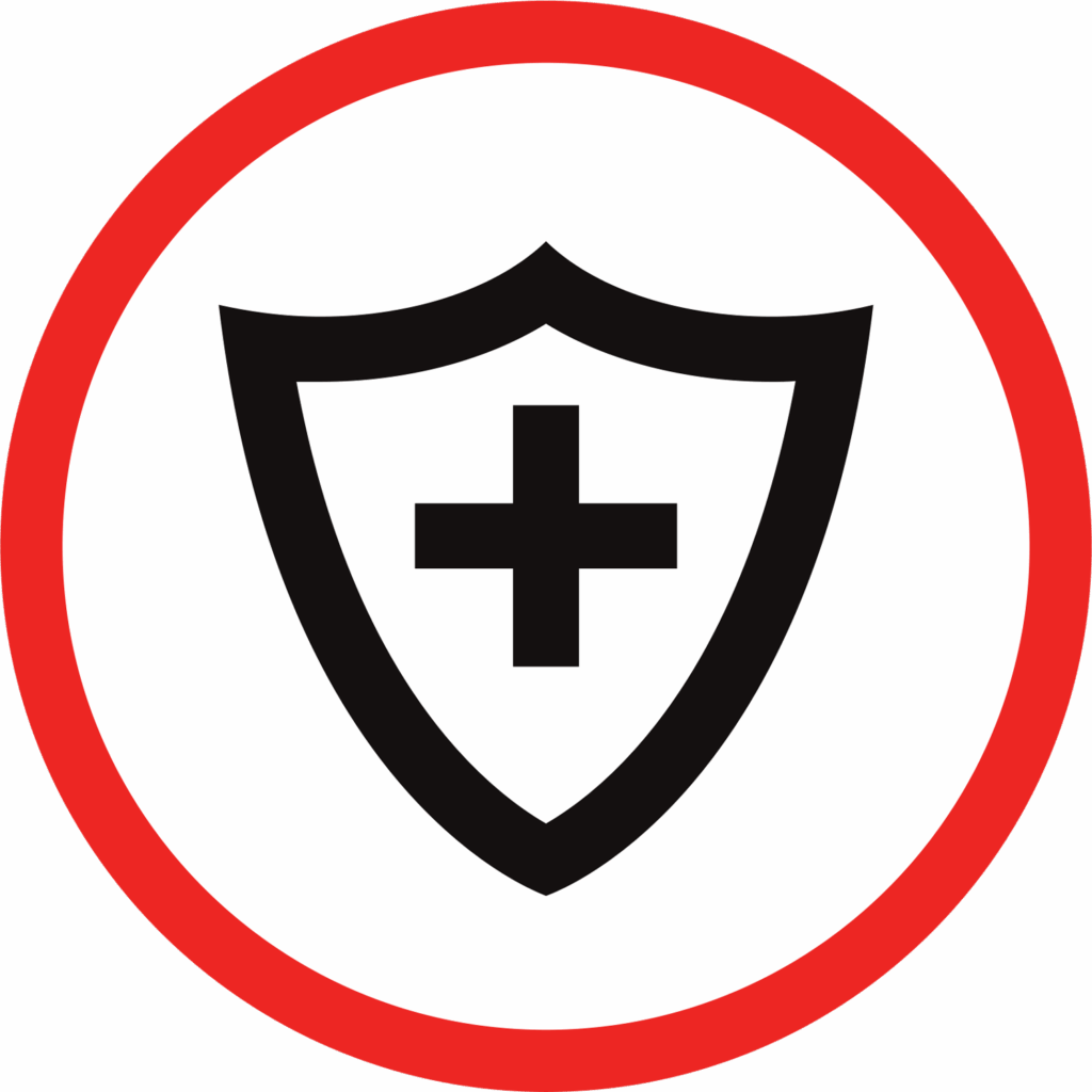 Safe installation icon