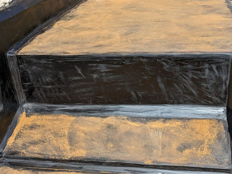 Photo of the IKO Permaphalt mastic asphalt roofing system at The Bargate in Southampton