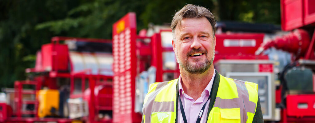 Photo of Alistair Puddick, Sub-Divisional Manager for IKO Road
