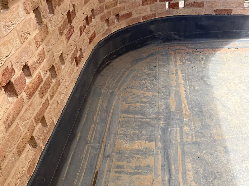 IKO Armourplan PSG Single Ply Waterproofing System at Burnholme Green, Burnholme Estate