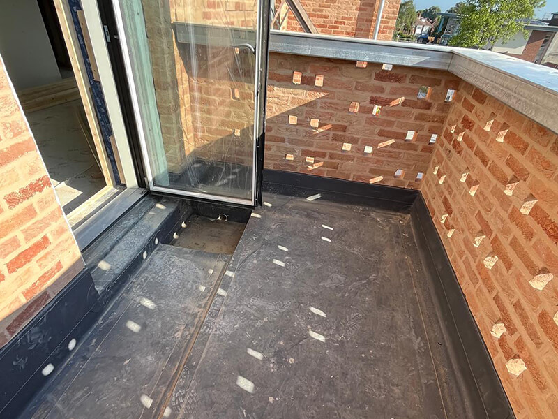 IKO Armourplan PSG Single Ply Waterproofing System at Burnholme Green, Burnholme Estate