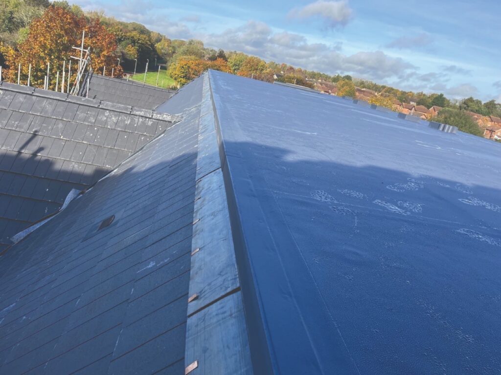 New-build healthcare and residential facility protected by IKO single ply roofing solution
