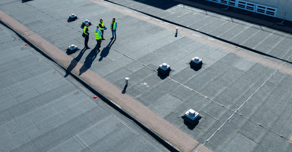 LHC RS5M in flat roofing