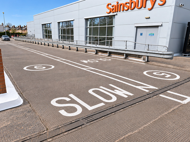 Sainsbury’s Lee Green car park refurbished with the IKO Permapark waterproofing system