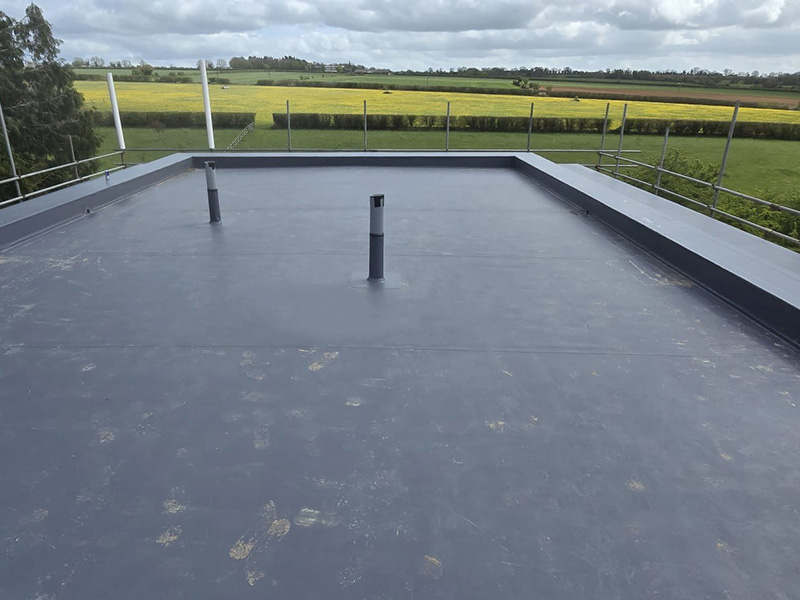 IKO Armourplan Slate Grey waterproofing installation